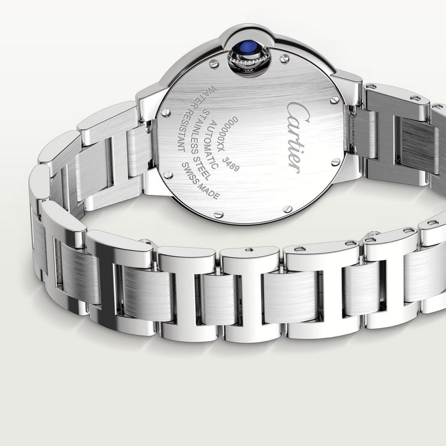 Đồng Hồ Cartier Ballon Bleu De Cartier Watch Nữ Xám Hồng